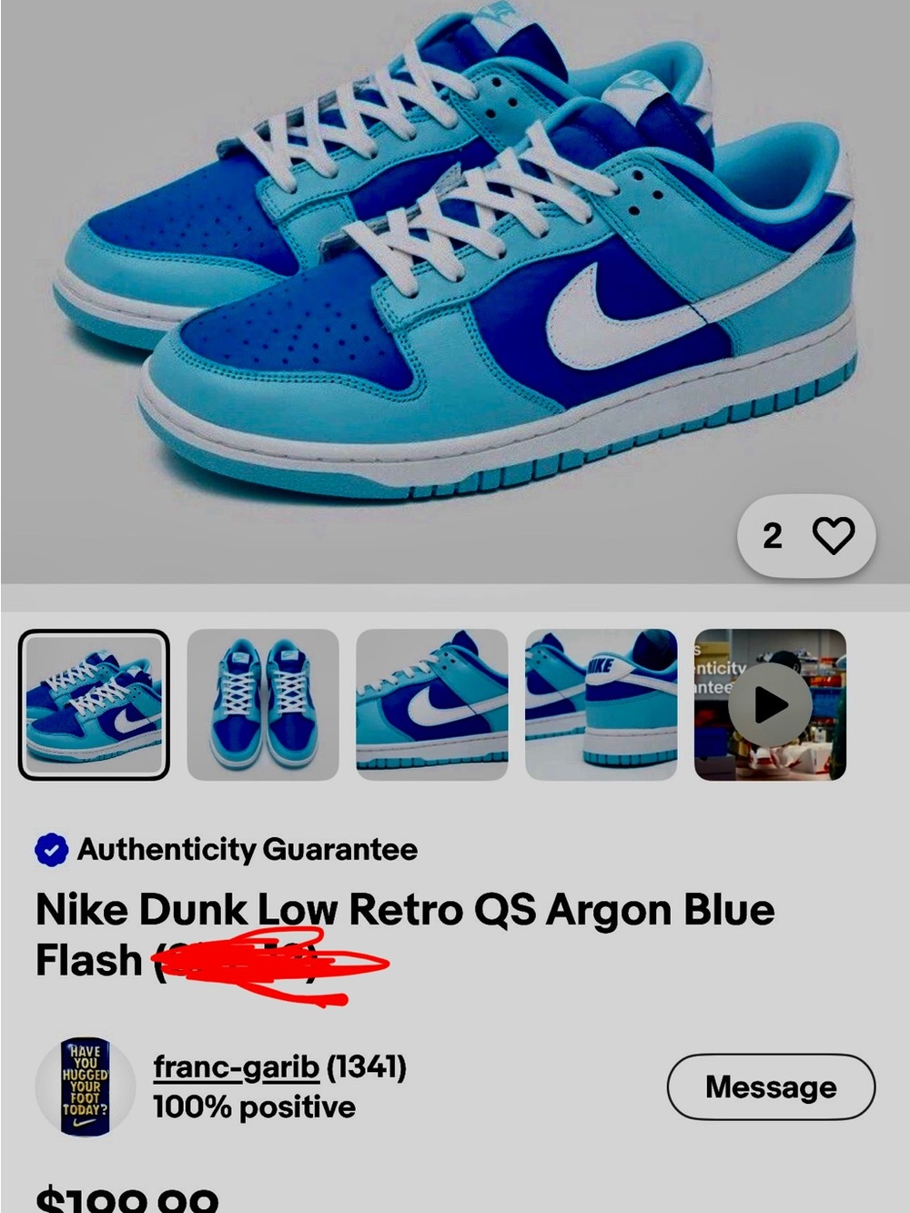 Nike Kids Low-Top Sneakers in Light Blue and Royal Blue